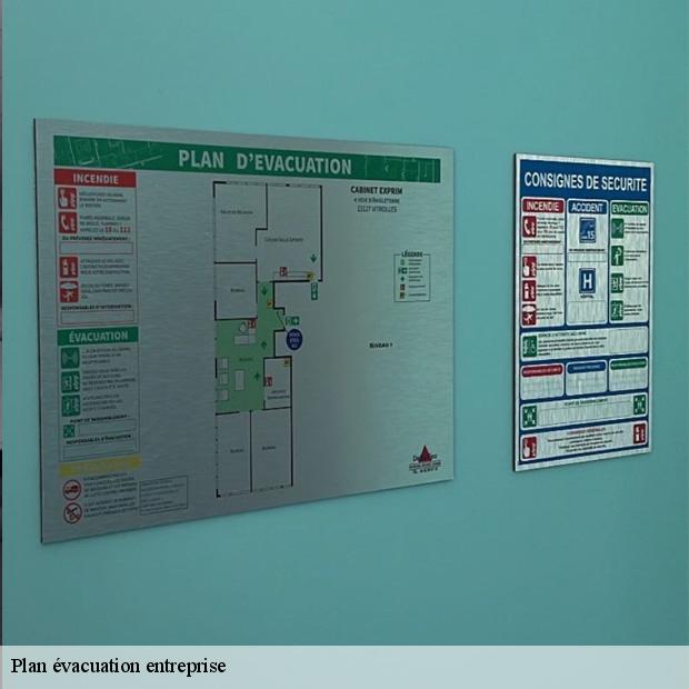 dessin-de-plan-evacuation-entreprise-le-bourget-93350-3