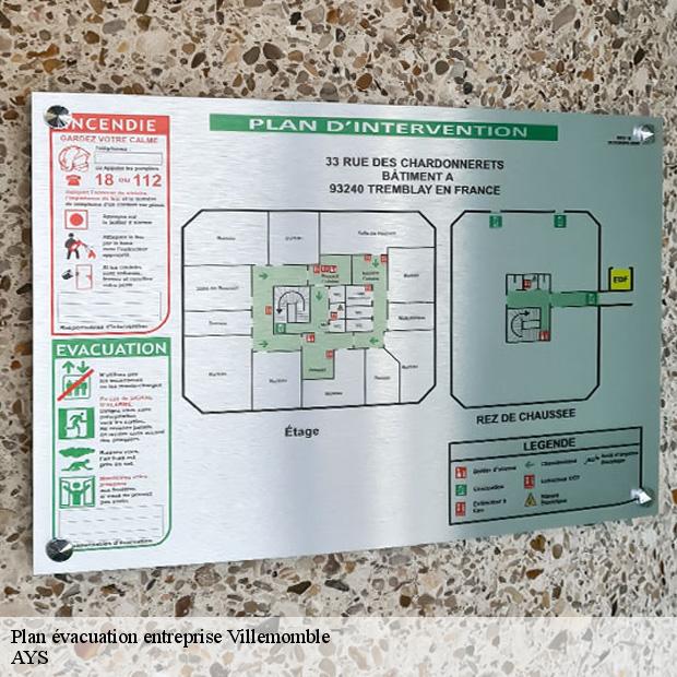 dessin-de-plan-evacuation-entreprise-villemomble-93250-7