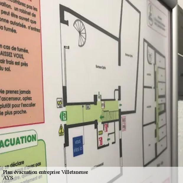 dessin-de-plan-evacuation-entreprise-villetaneuse-93430-1